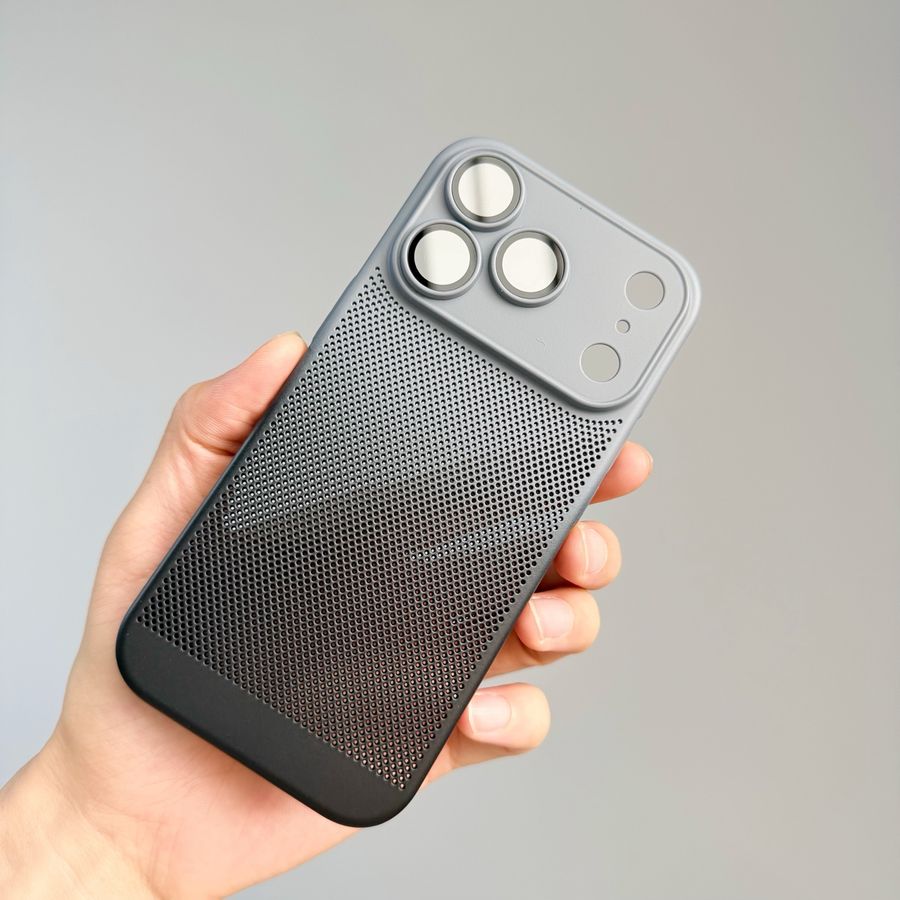 Cooling case with visible internal layer