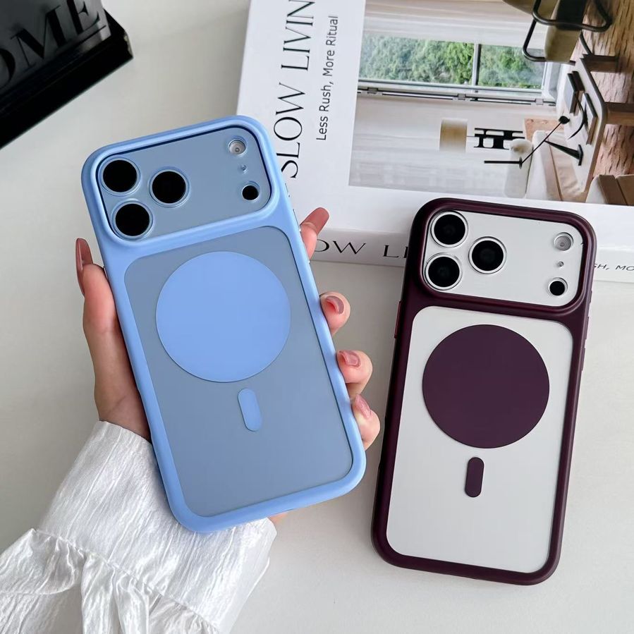 Slim profile magnetic case