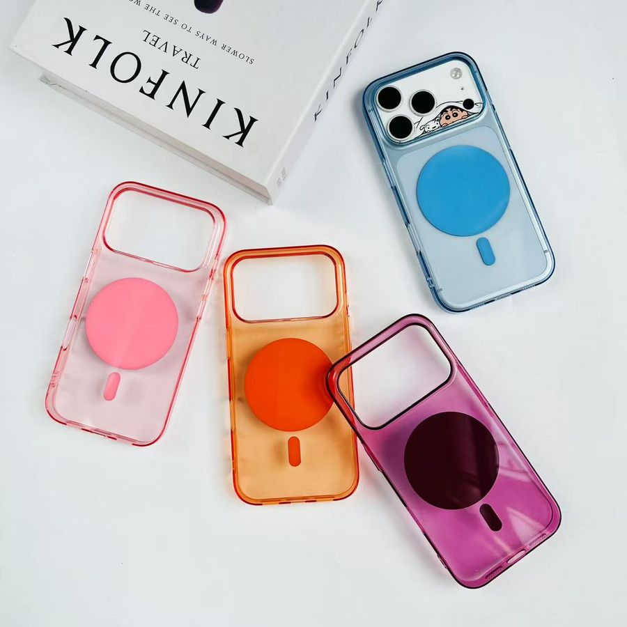 Gradient printed hard PC case