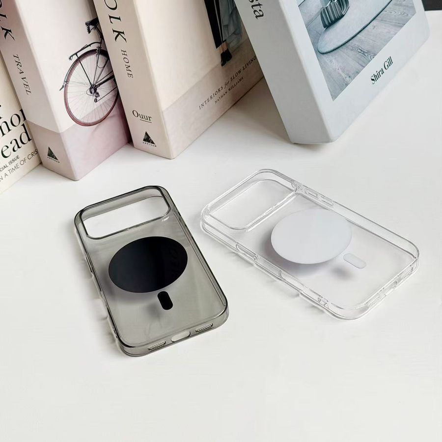 Hard PC case with raised bezel
